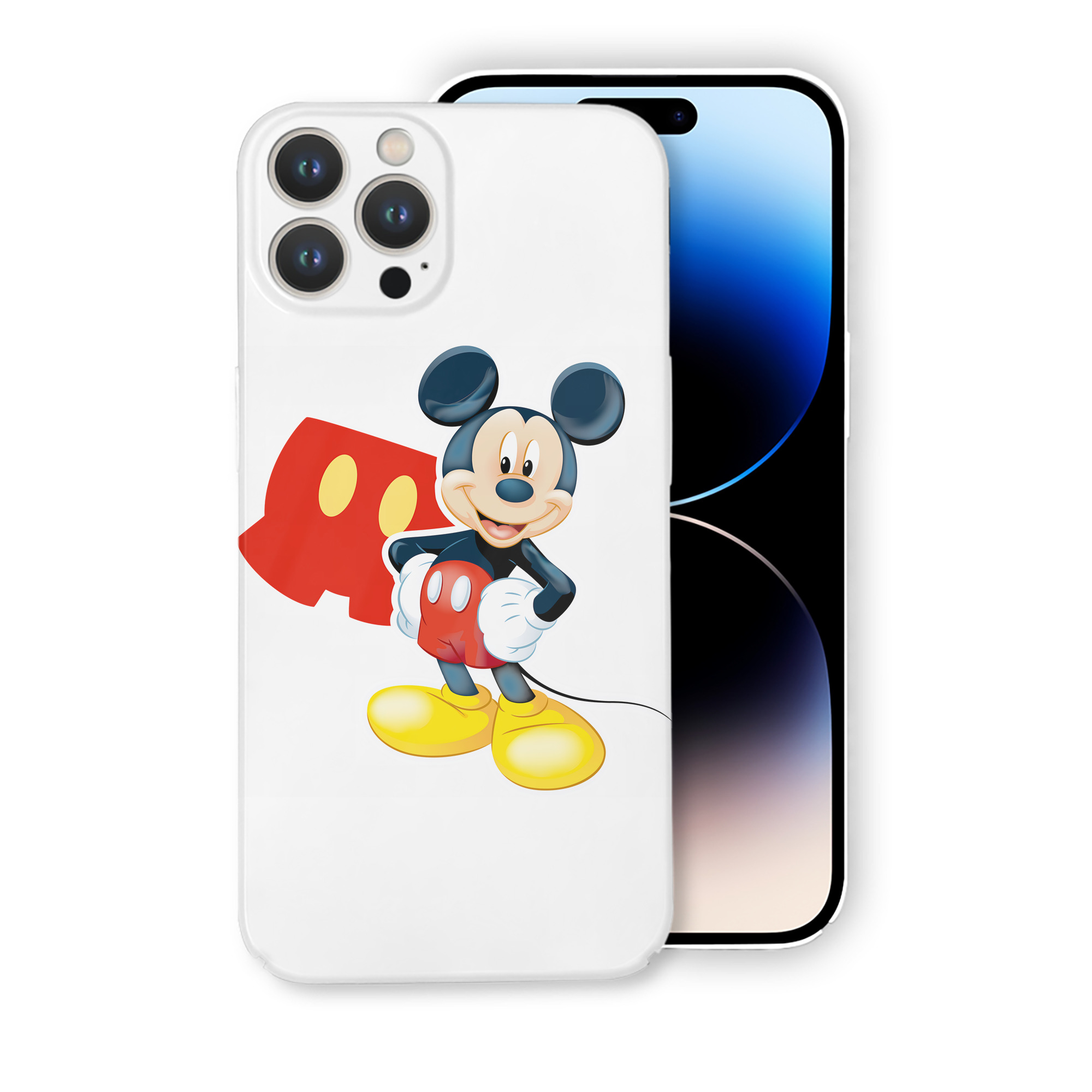 （画像用） ミッキーマウス Mickey Mouse 【iPhone 14シリーズ対応】ハードケース